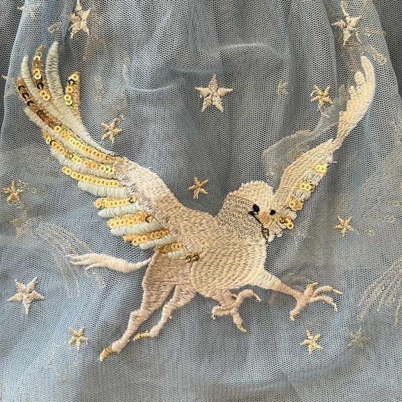 Mini Boden x Harry Potter Hippogriff little girl’s tulle embellished skirt 🌟 - Picture 4 of 9